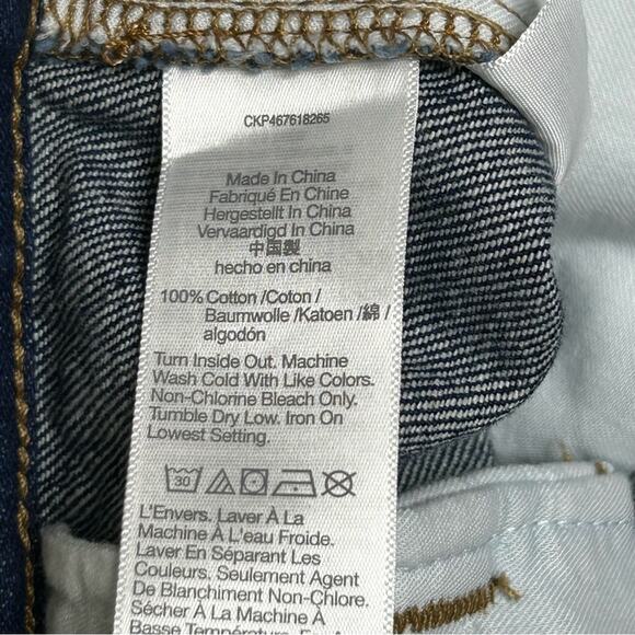 Madewell Baggy Straight Jeans Woodham Wash Pleated Edition Size 33 NWT - Picture 12 of 16